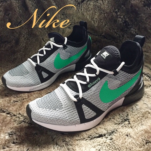 Nike Duel Racer women's black white shoes sneakers - Picture 3 of 5